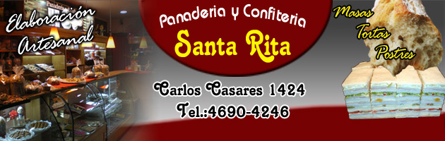 Panaderia Santa Rita Pan - Facturas - Sandwiches De Miga - Tortas - Bombones - Masas